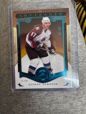 Reebok Red and White Canada Hockey Autograph Card